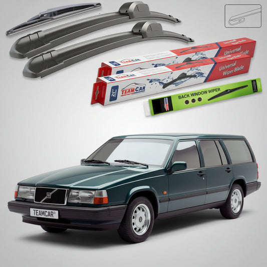 Ștergătoare Volvo 940 1990-1998 | Set Față și Spate Flat – TeamCar®