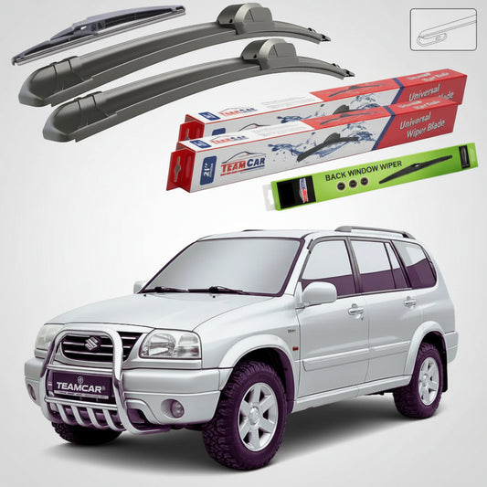Ștergătoare Suzuki Grand Vitara I XL-7 HT 1998-2005 | Set Față și Spate Flat – TeamCar®