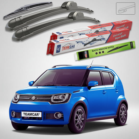 Ștergătoare Suzuki Ignis III MF Hatchback 2016+ | Set Față și Spate Flat – TeamCar®