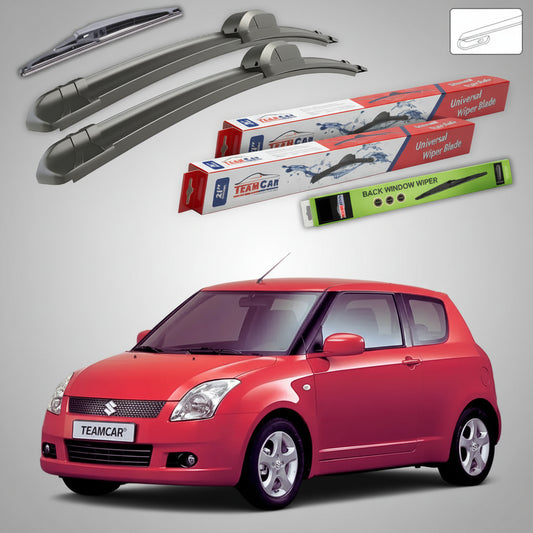 Ștergătoare Suzuki Swift FZ/NZ 3 Uși 2010-2017 | Set Față și Spate Flat – TeamCar®