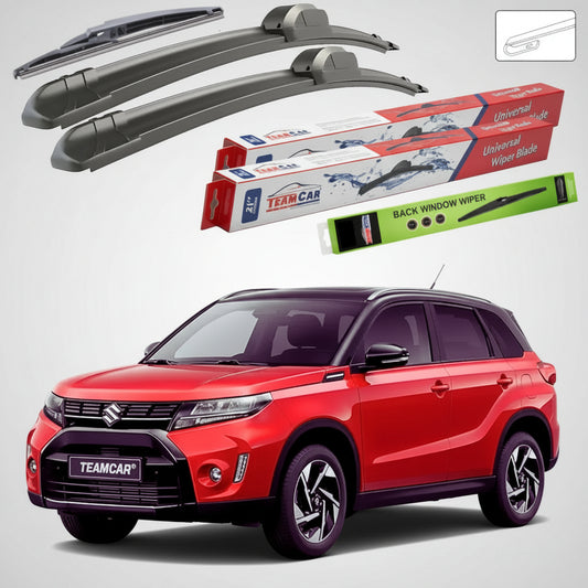 Ștergătoare Suzuki Vitara LY Facelift 2024+ | Set Față și Spate Flat – TeamCar®
