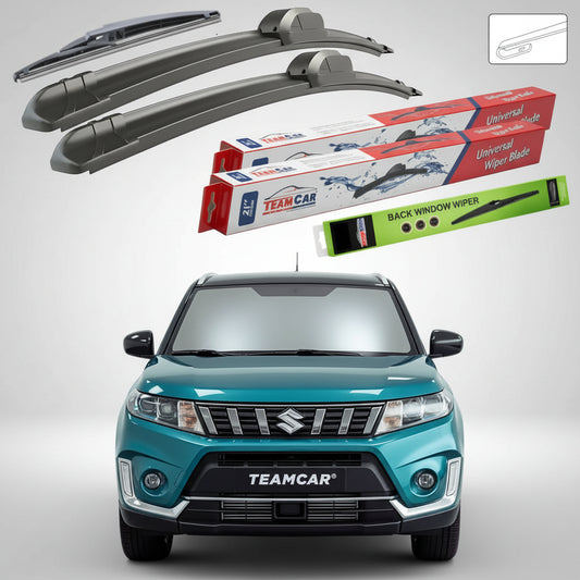 Ștergătoare Suzuki Vitara LY Facelift 2018-2024 | Set Față și Spate Flat – TeamCar®