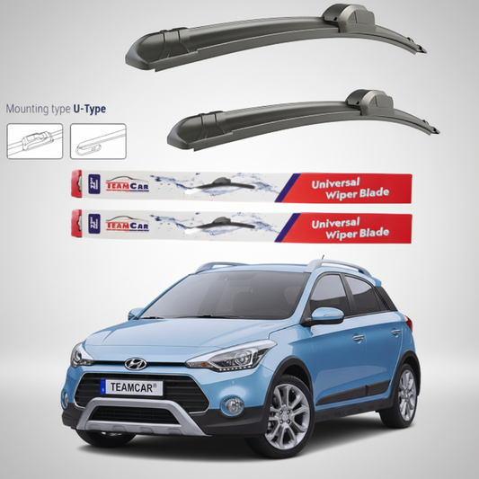 Ștergătoare Hyundai i20 Active FL (2018–2020) Flat | Set față – TeamCar®