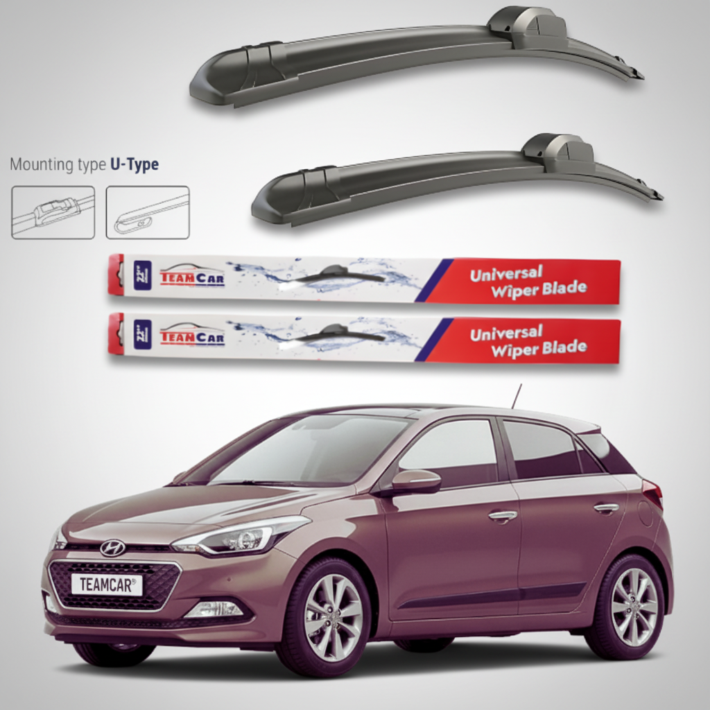 Ștergătoare Hyundai i20 GB (2014–2018) Flat | Set față – TeamCar®