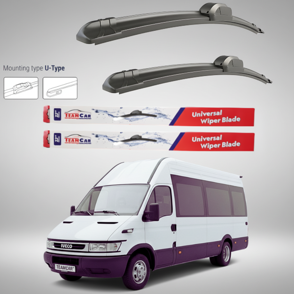 Ștergătoare IVECO Daily MK3 Minibus (2004–2006) Flat | Set față – TeamCar®