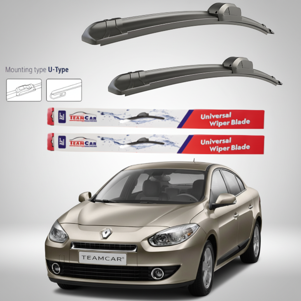 set de ștergătoare flat pentru Renault Fluence (2009–2016)