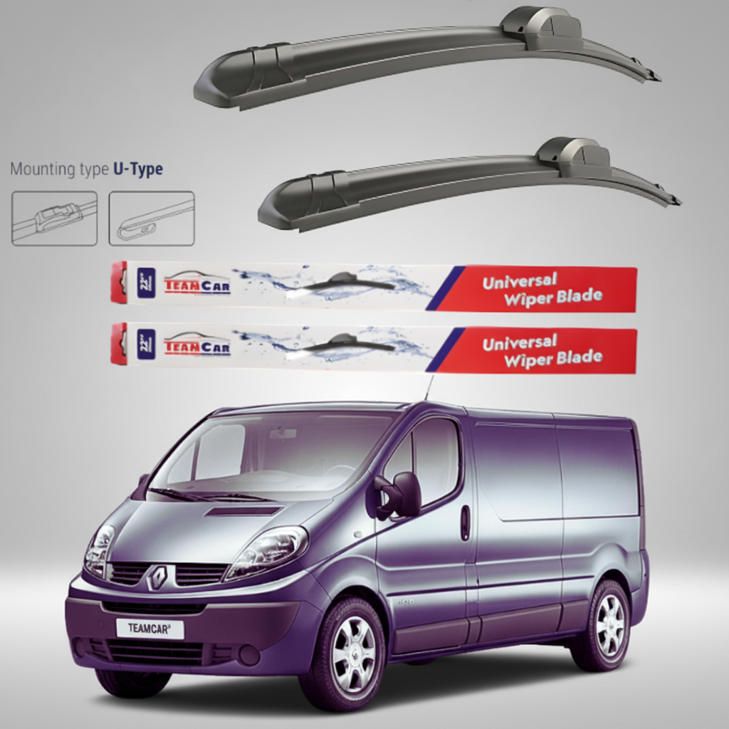 Ștergătoare Renault Trafic II FL Van L1H1 (2006–2014) Flat | Set față – TeamCar®