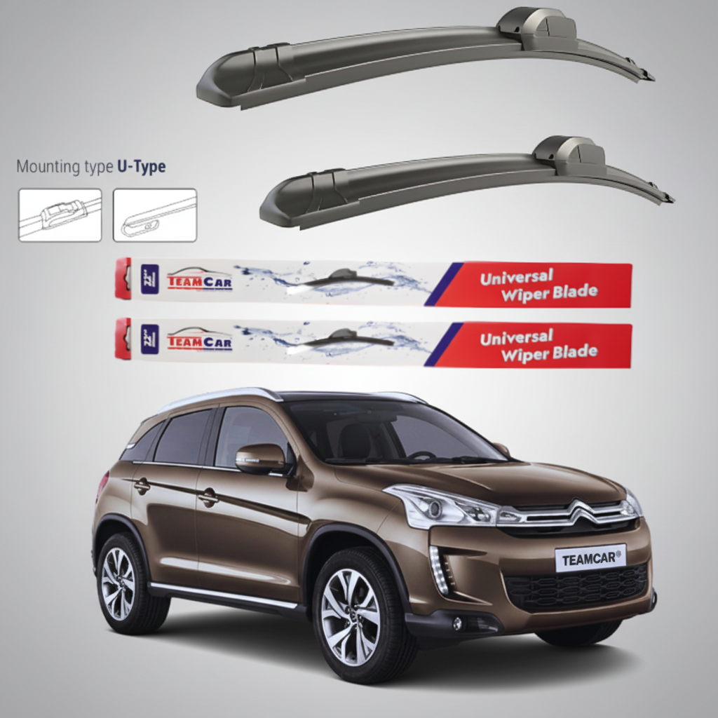 Ștergătoare Citroen C4 Aircross (2012–2017) Flat | Set față – TeamCar®