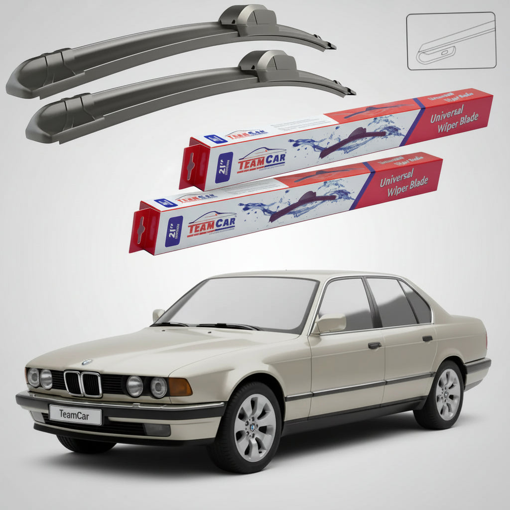 tergătoare TeamCar® pentru BMW Seria 7 (E32) 1986–1994 – Set Față Flat