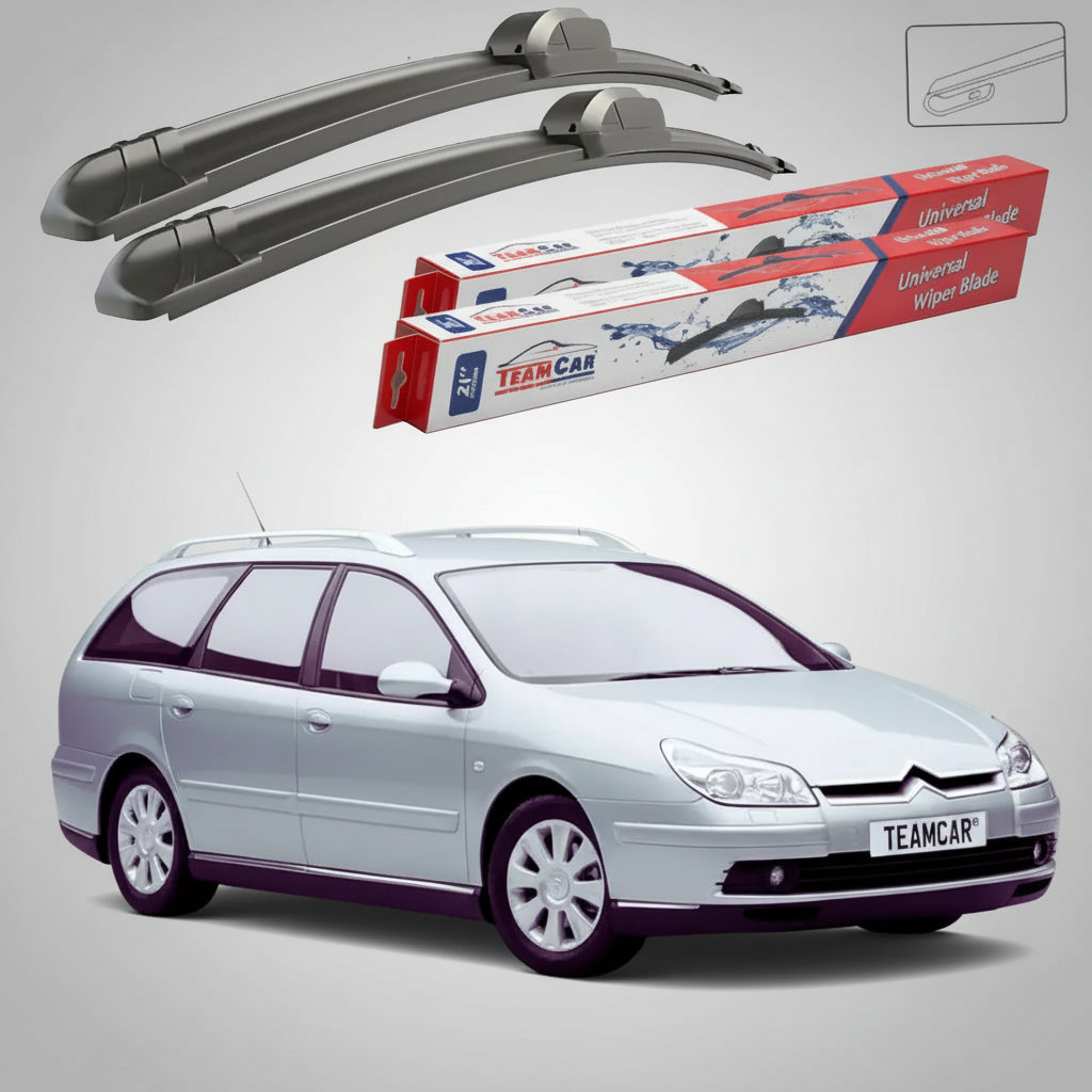 Ștergătoare Citroën C5 Break Gen 1 (DE) Estate 2003-2004 | Set Față Flat – TeamCar®
