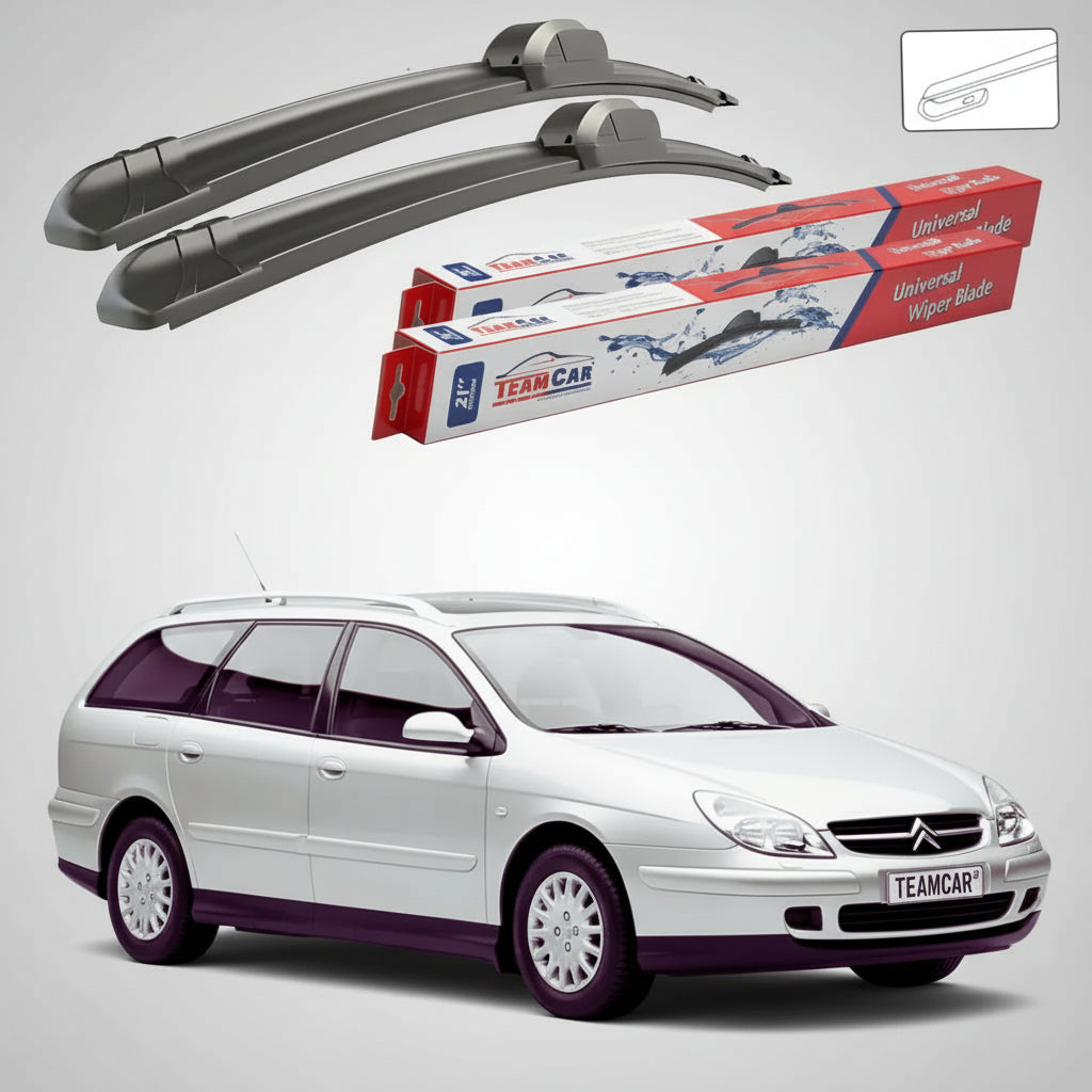 Ștergătoare Citroën C5 Break Gen 1 (DE) Estate 2001-2003 | Set Față Flat – TeamCar®