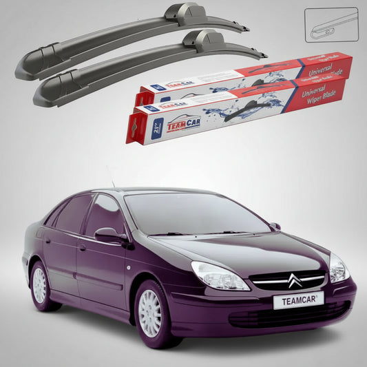 Ștergătoare Citroën C5 Gen 1 (DC) Hatchback 04.2003-11.2003 | Set Față Flat – TeamCar®