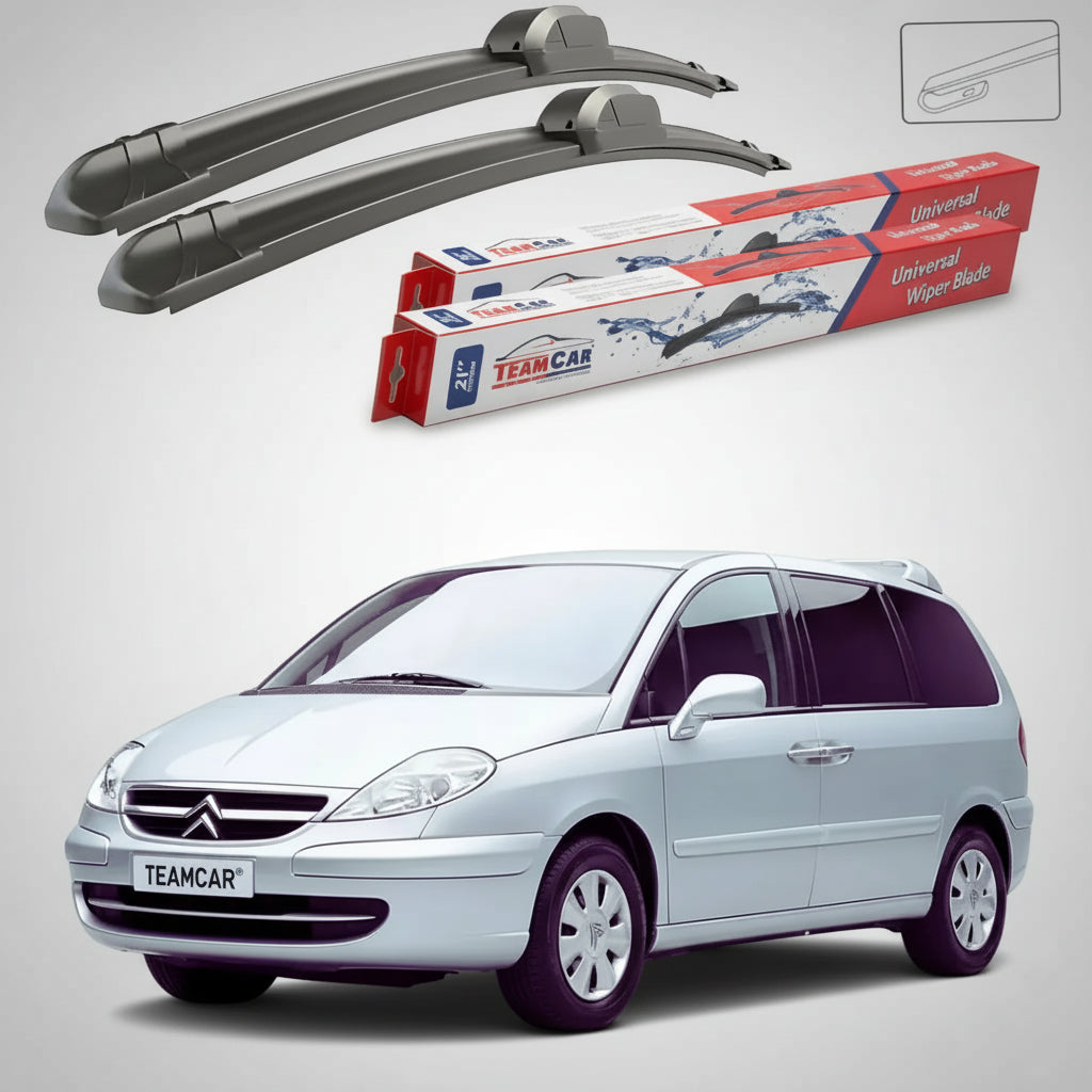 Ștergătoare Citroën C8 EA/EB Monovolum 2005-2010 | Set Față Flat – TeamCar®