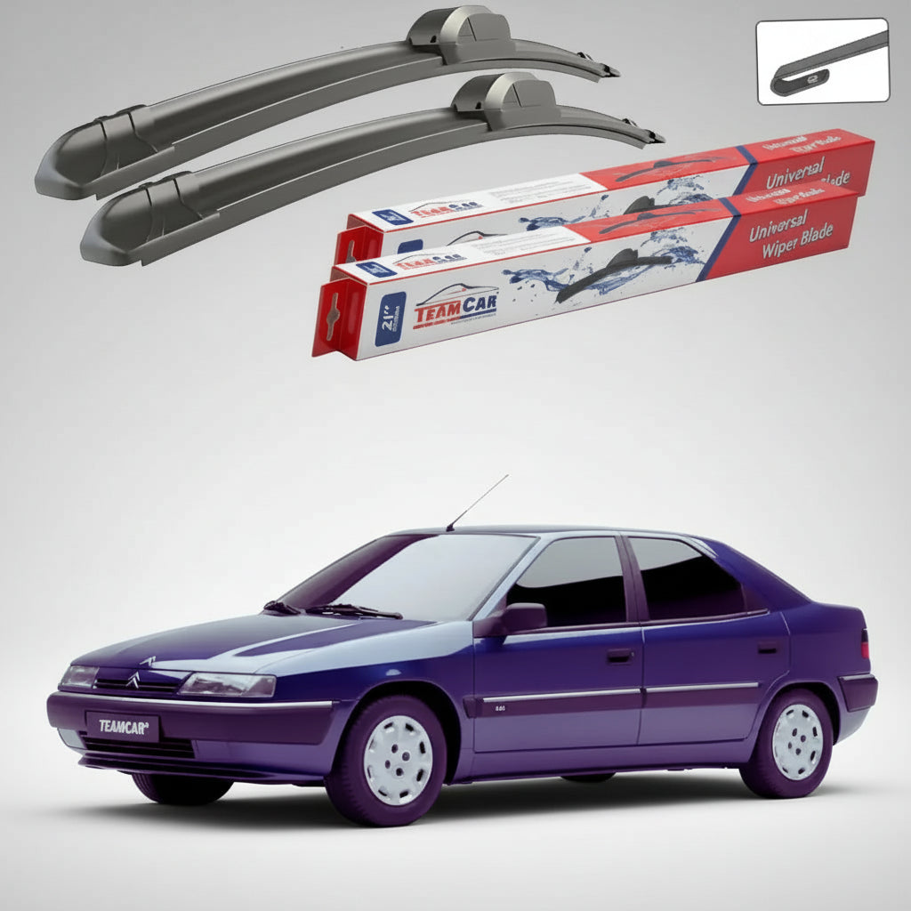Ștergătoare Citroën Xantia X2 Hatchback 1993-1998 | Set Față Flat – TeamCar®