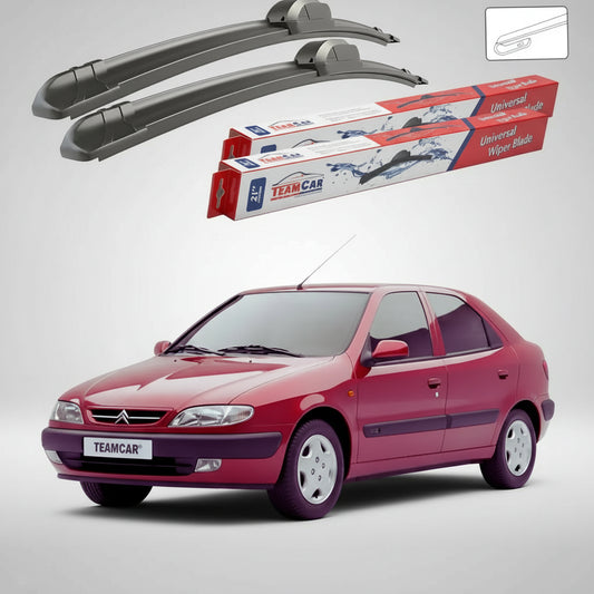 Ștergătoare Citroën Xsara N1 Hatchback 1997-2005 | Set Față Flat – TeamCar®