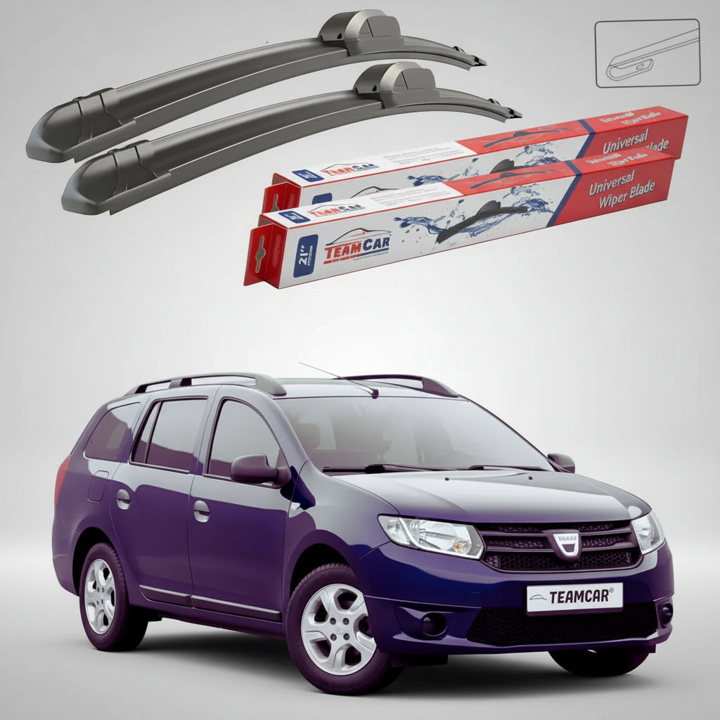 Ștergătoare Dacia Logan II MCV Break 2013-2015 | Set Față Flat – TeamCar®
