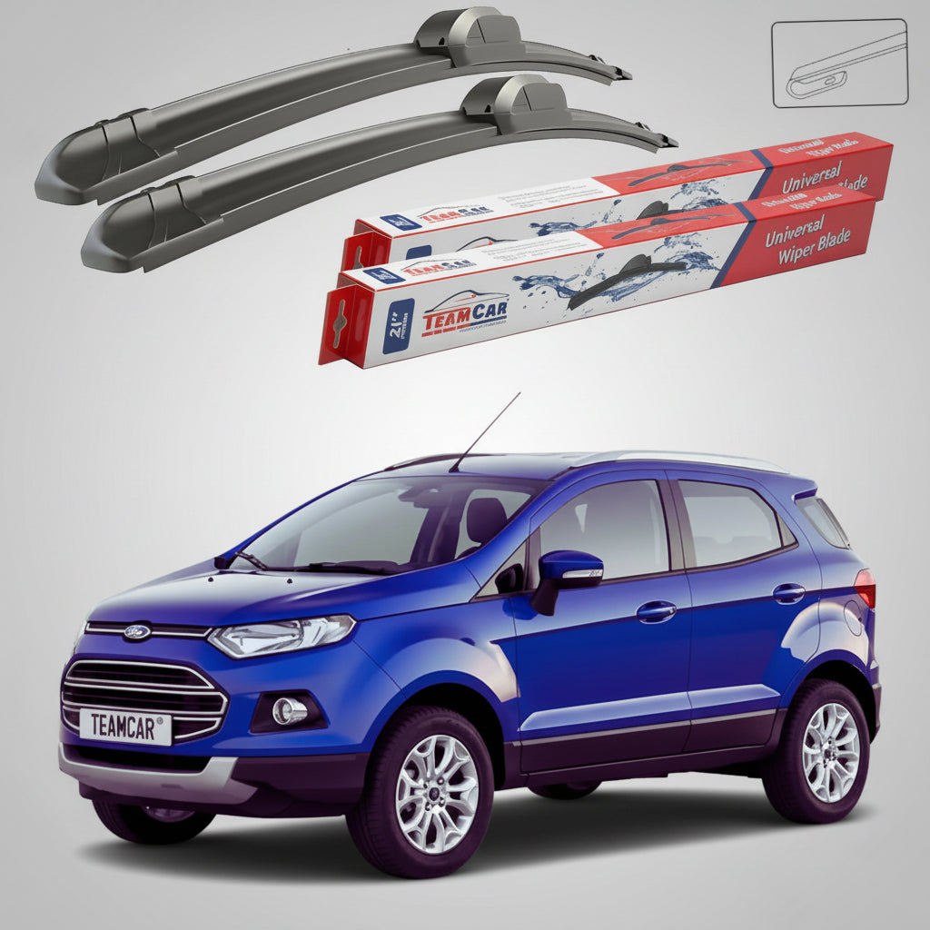 Ștergătoare Ford Ecosport SUV 2013-2016 | Set Față Flat – TeamCar®