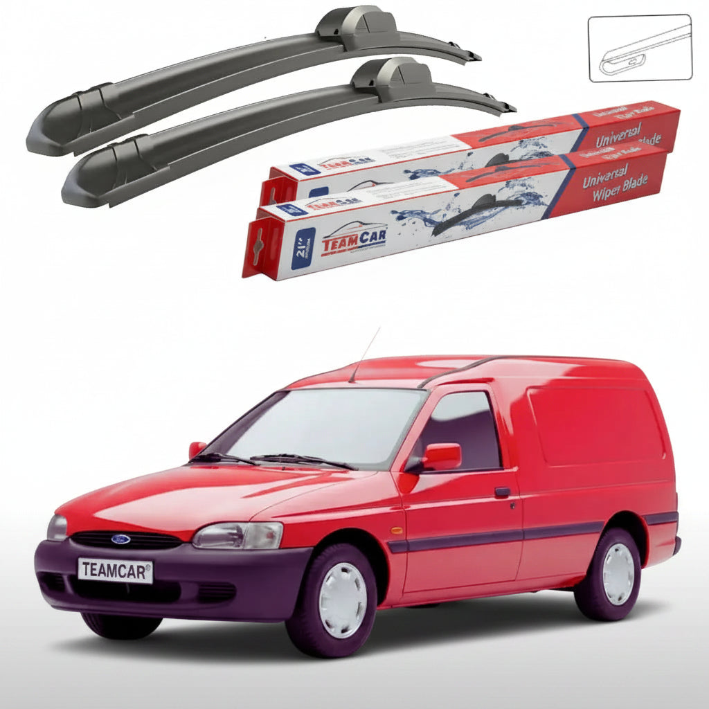 Ștergătoare Ford Escort Gen V VI Express Van 1990-1994 | Set Față Flat – TeamCar®