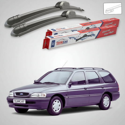 Ștergătoare Ford Escort Gen V VI Turnier Break 1990-1994 | Set Față Flat – TeamCar®