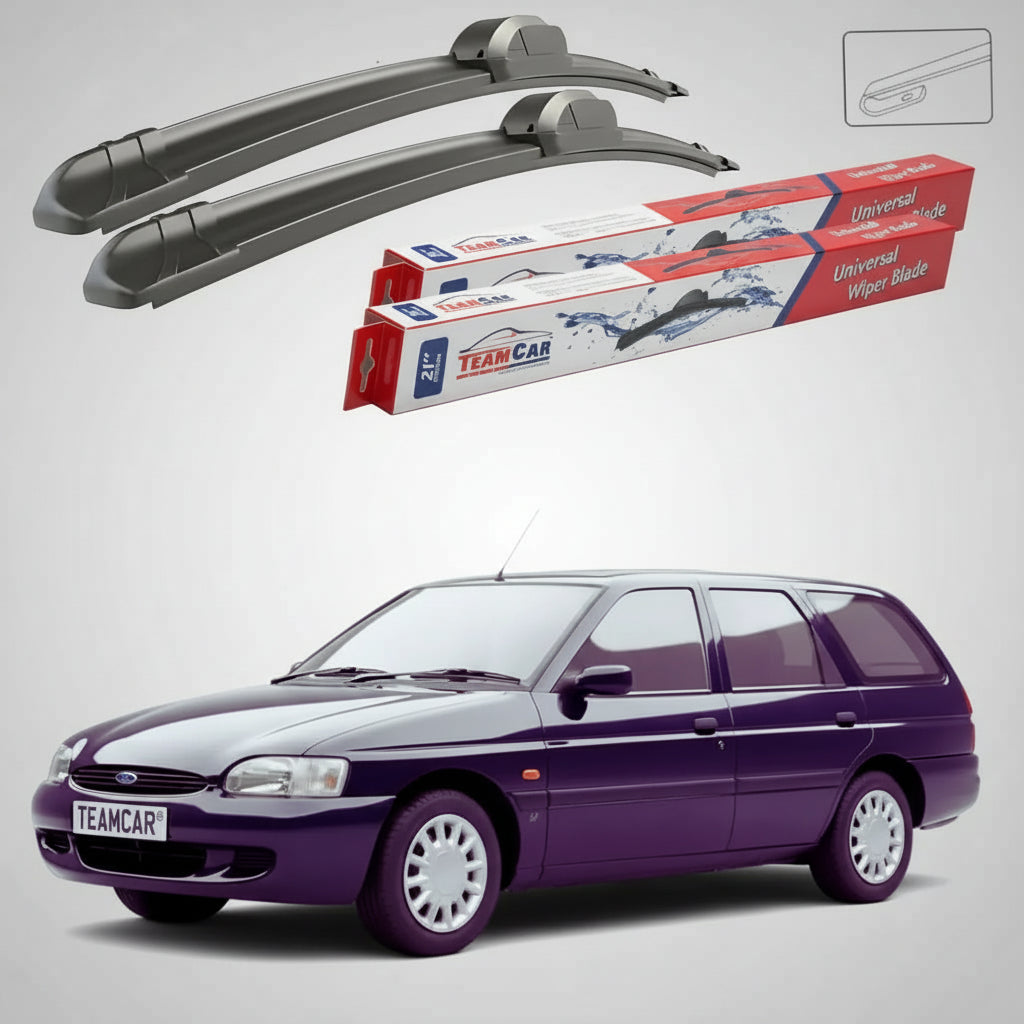Ștergătoare Ford Escort Gen VII Estate Turnier 1995-2001 | Set Față Flat – TeamCar®