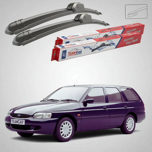 Ștergătoare Ford Escort Gen VII Estate Turnier 1995-2001 | Set Față Flat – TeamCar®