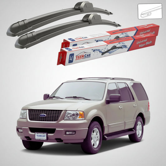 Ștergătoare Ford Expedition SUV Gen II 2002-2006 | Set Față Flat – TeamCar®