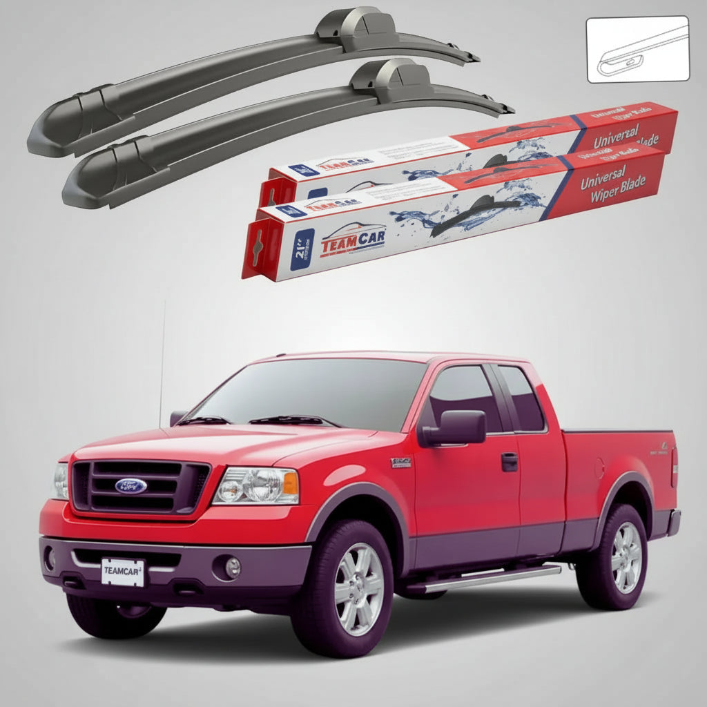 Ștergătoare Ford F150 Pick-up Gen XI 2003-2007 | Set Față Flat – TeamCar®