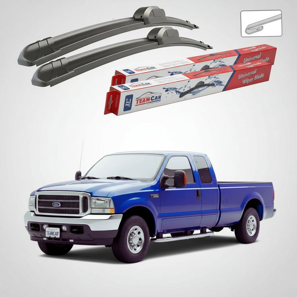 Ștergătoare Ford F250 Super Duty Pick-up 2003-2007 | Set Față Flat – TeamCar®