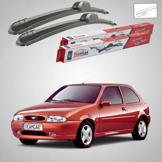 Ștergătoare Ford Fiesta Gen IV JA/JB Hatchback 1995-2002 | Set Față Flat – TeamCar®