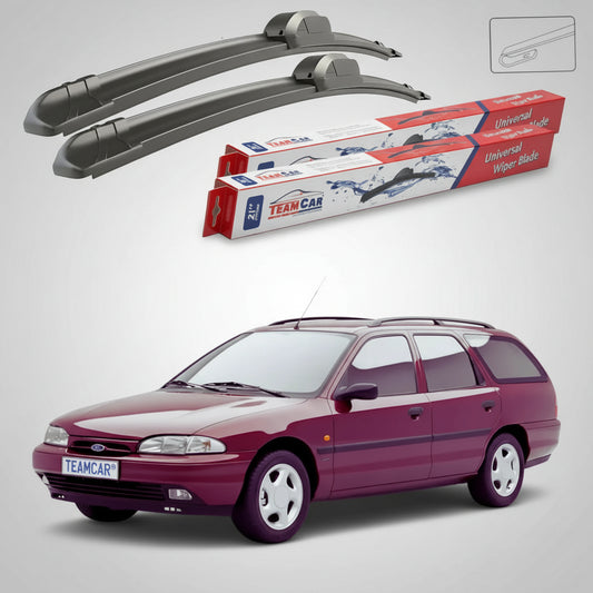 Ștergătoare Ford Mondeo Mk1 Estate 1993-1996 | Set Față Flat – TeamCar®