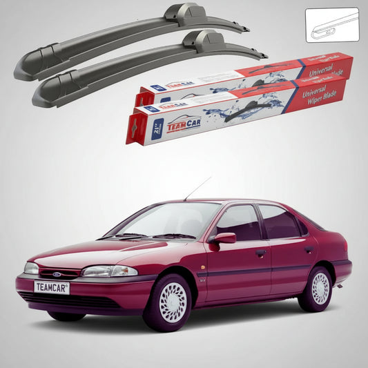 Ștergătoare Ford Mondeo Mk1 Sedan 1993-1996 | Set Față Flat – TeamCar®