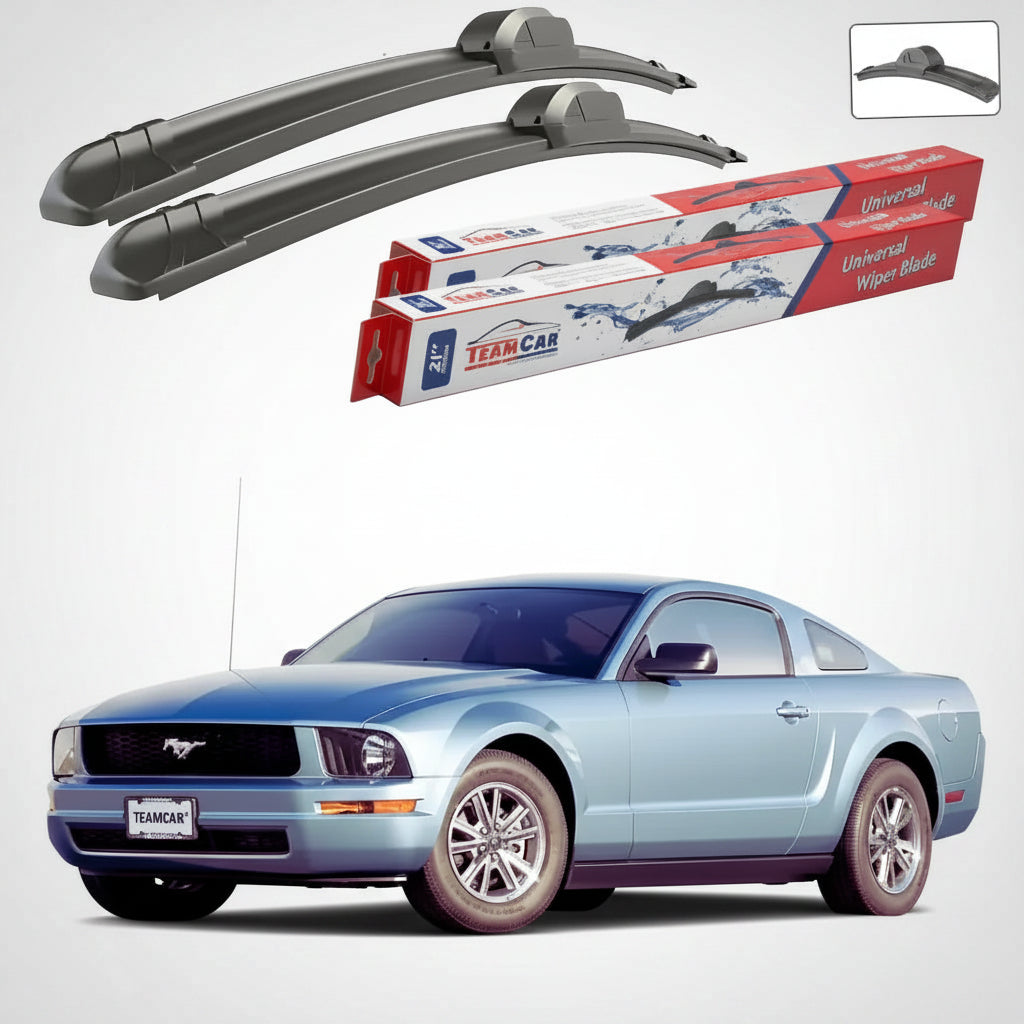 Ștergătoare Ford Mustang S197 Coupe 2004-2009 | Set Față Flat – TeamCar®