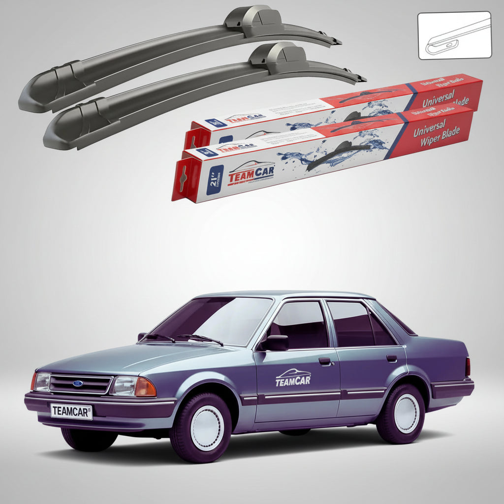 Ștergătoare Ford Orion Mk1 Sedan 1983-1986 | Set Față Flat – TeamCar®