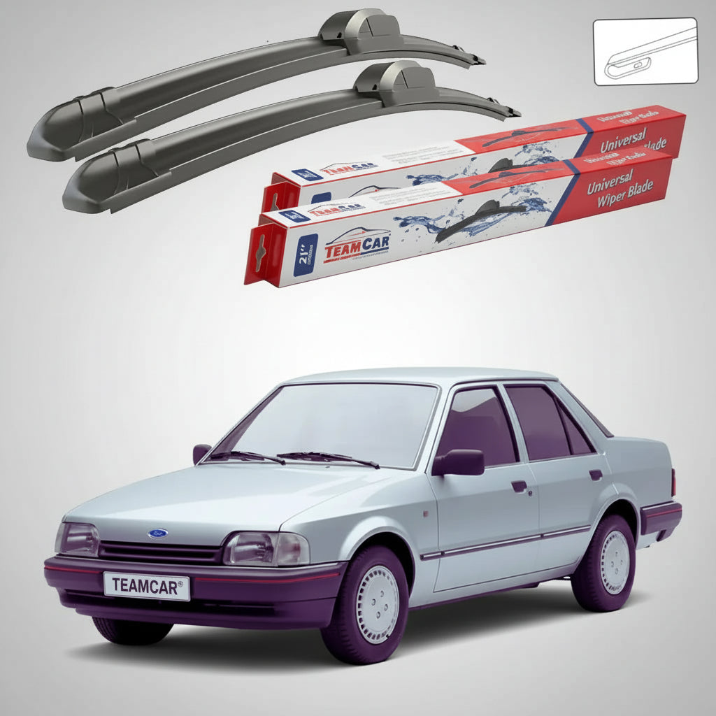 Ștergătoare Ford Orion Mk2 Sedan 1985-1990 | Set Față Flat – TeamCar®