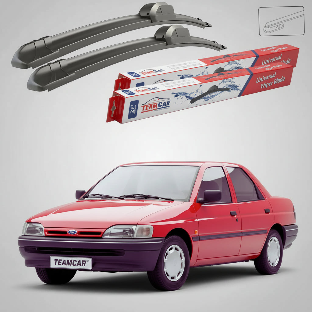 Ștergătoare Ford Orion Mk3 Sedan 1990-1993 | Set Față Flat – TeamCar®