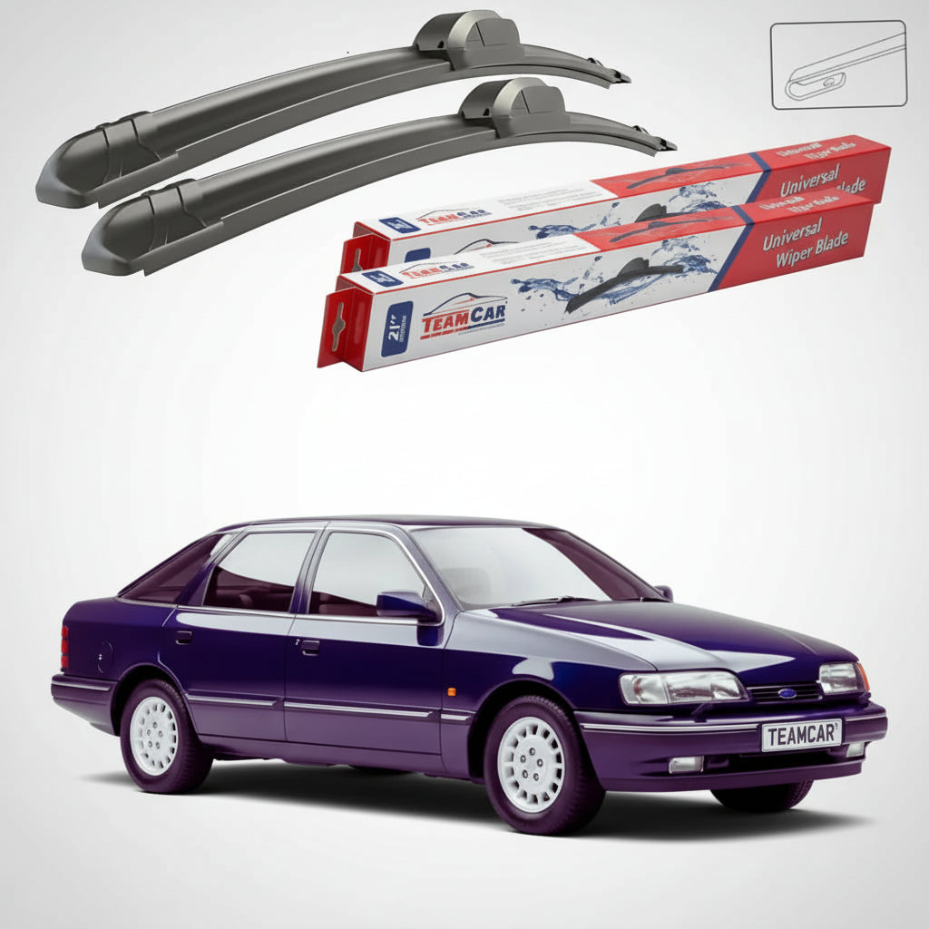 Ștergătoare Ford Scorpio Mk1 Hatchback 5 Uși 1985-1992 | Set Față Flat – TeamCar®