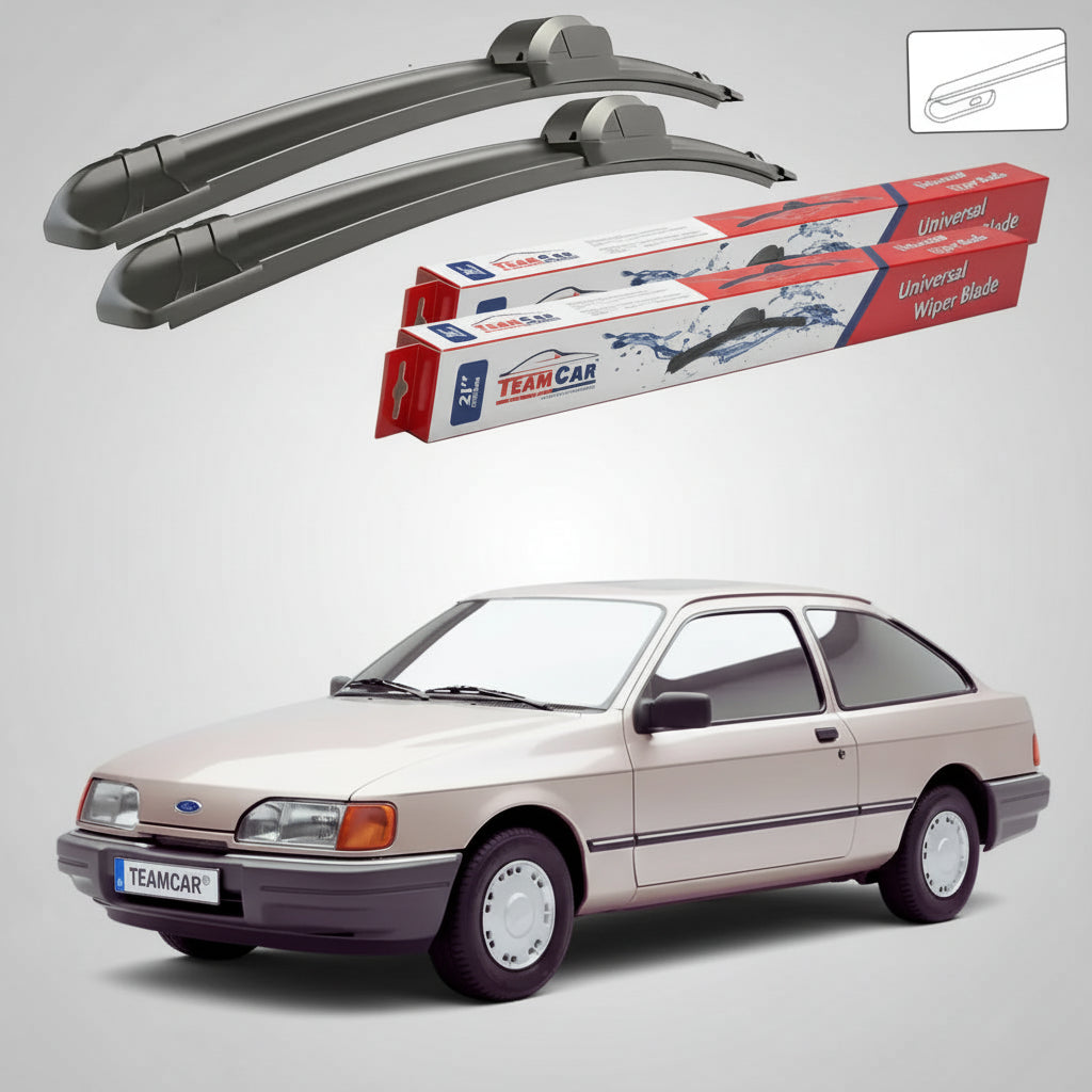 Ștergătoare Ford Sierra Hatchback 1987-1993 | Set Față Flat – TeamCar®