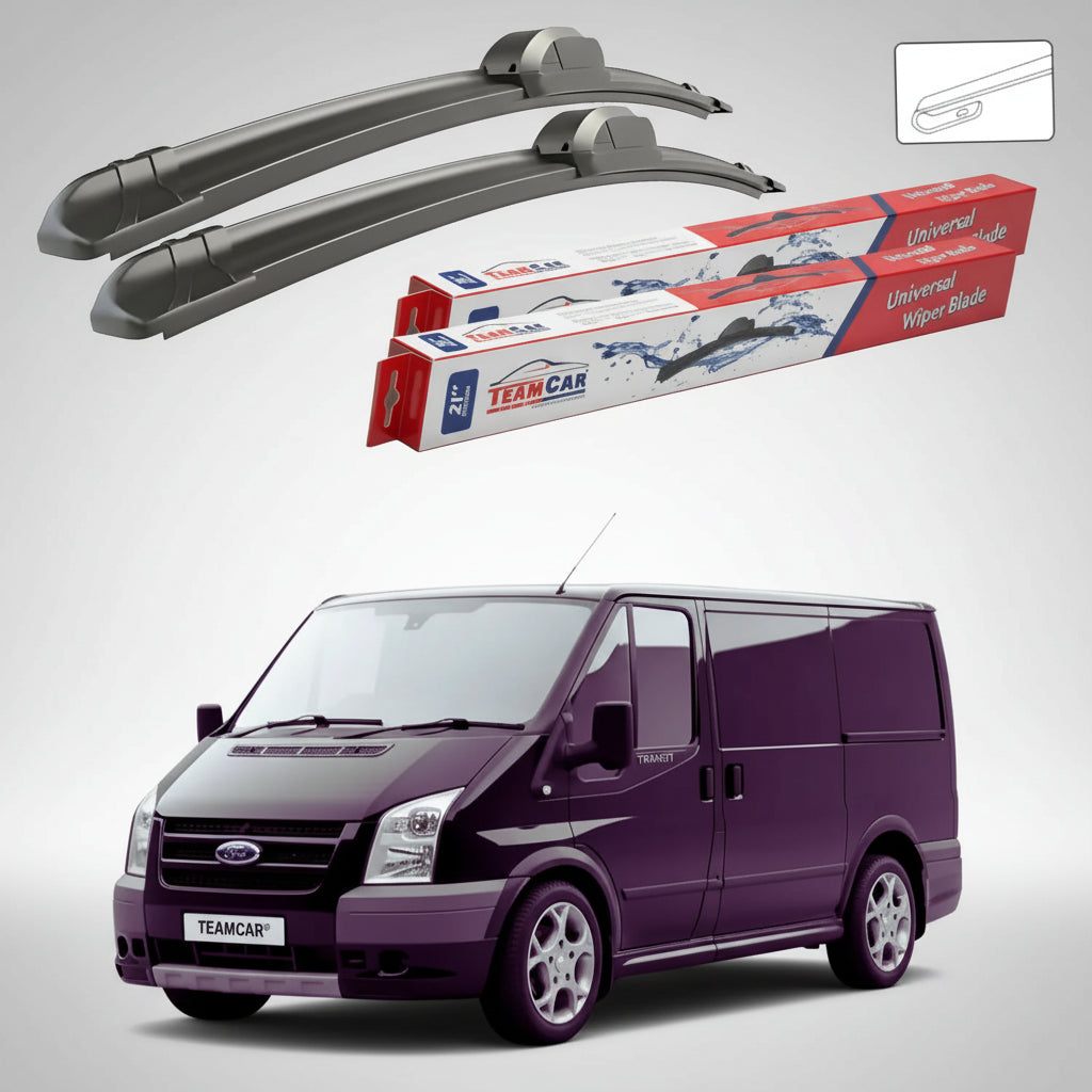 Ștergătoare Ford Transit MK7 V347 Van 2009-2013 | Set Față Flat – TeamCar®