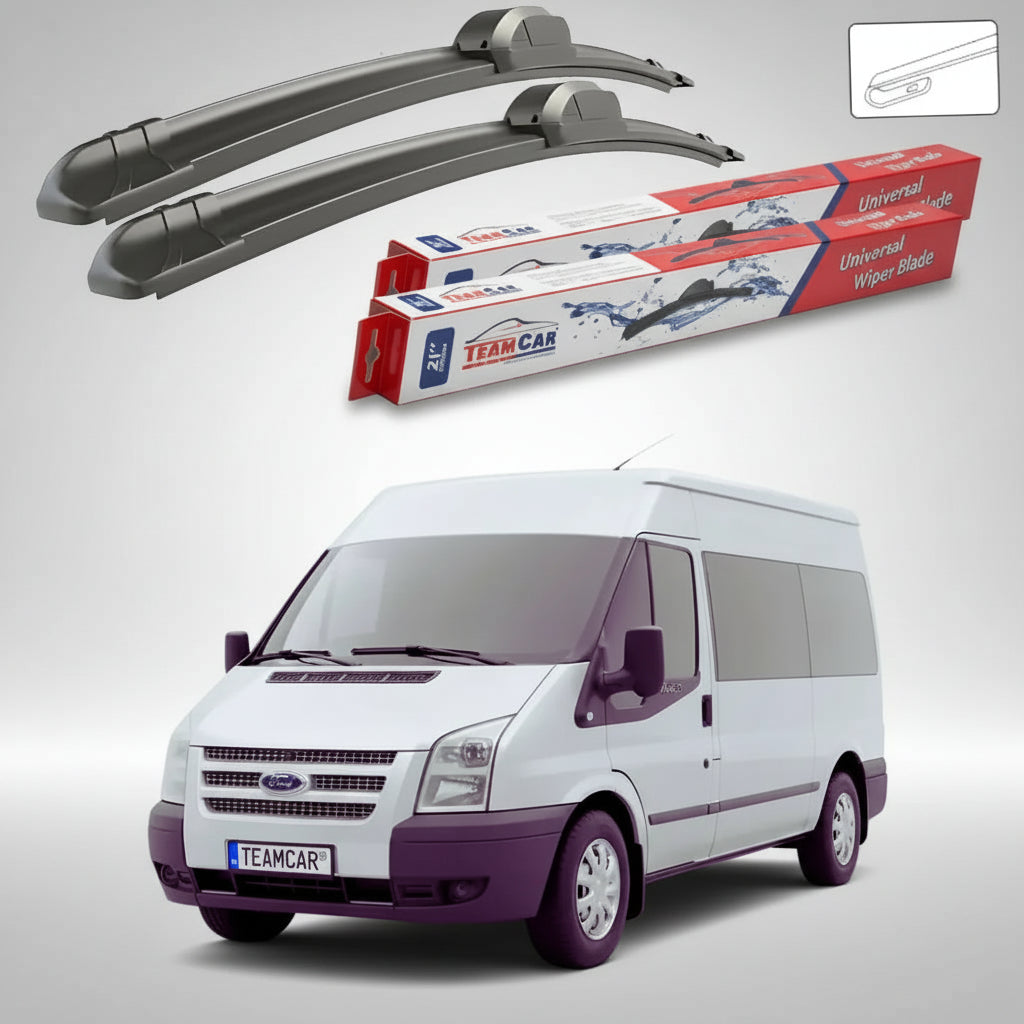 Ștergătoare Ford Transit MK7 Van 2006-2009 | Set Față Flat – TeamCar®