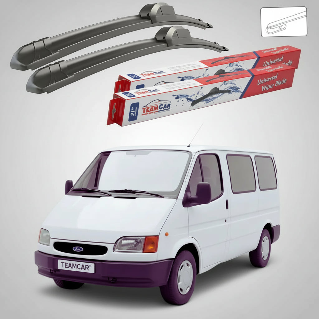 Ștergătoare Ford Transit Tourneo Gen IV VE83 1994-2000 | Set Față Flat – TeamCar®