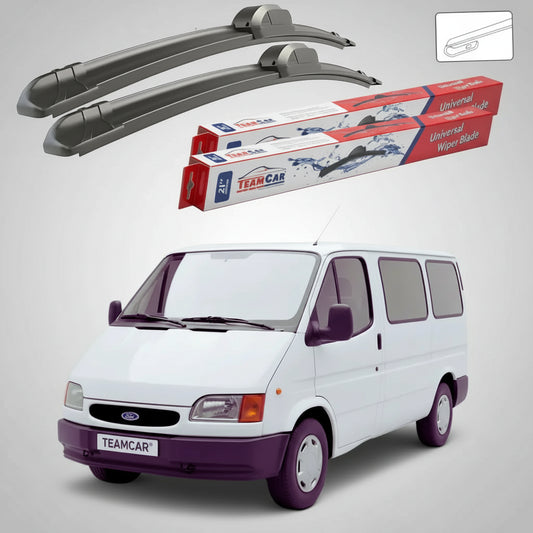 Ștergătoare Ford Transit Tourneo Gen IV VE83 1994-2000 | Set Față Flat – TeamCar®
