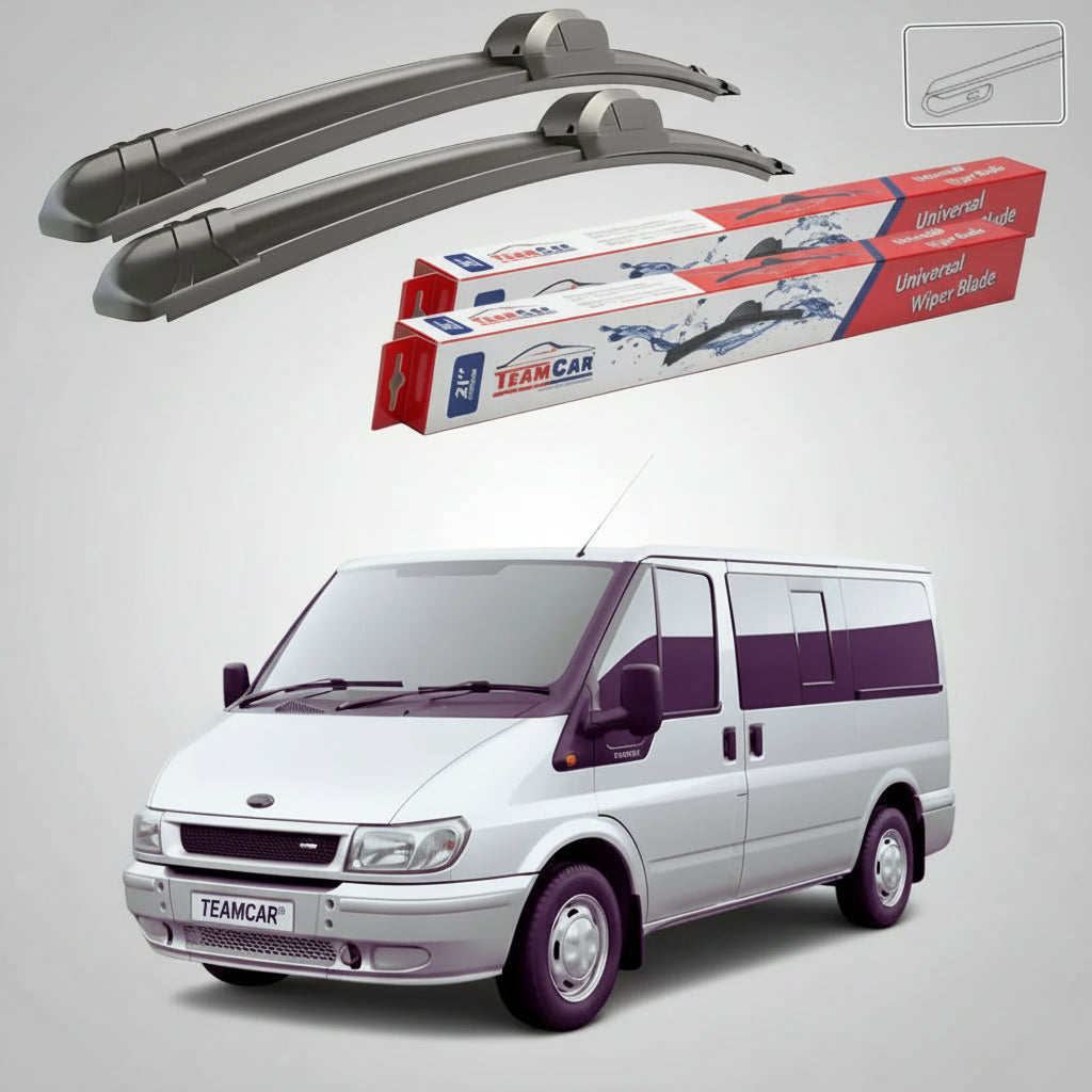 Ștergătoare Ford Transit Tourneo Gen V MK6 V184 1-Door 2000-2006 | Set Față Flat – TeamCar®