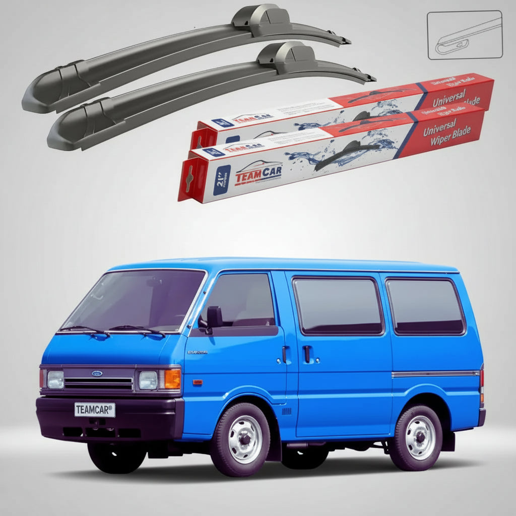 Ștergătoare Ford Econovan KBA KCA Van 1985-1999 | Set Față Flat – TeamCar®