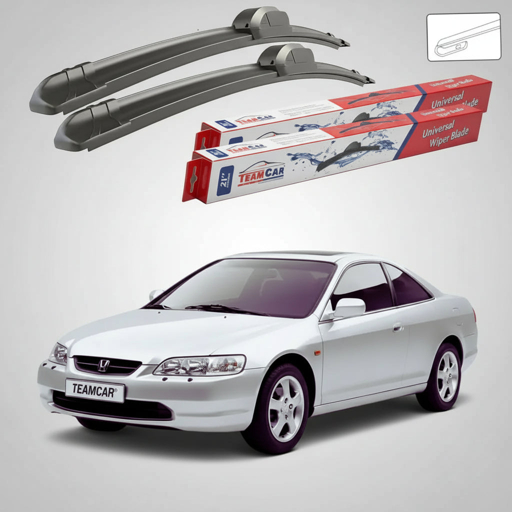 Ștergătoare Honda Accord Gen VI (CG) Coupe 1998-2003 | Set Față Flat – TeamCar®