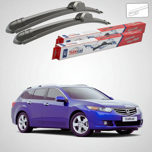 Ștergătoare Honda Accord Gen VIII Tourer (CW) Estate 2008-2015 | Set Față Flat – TeamCar®