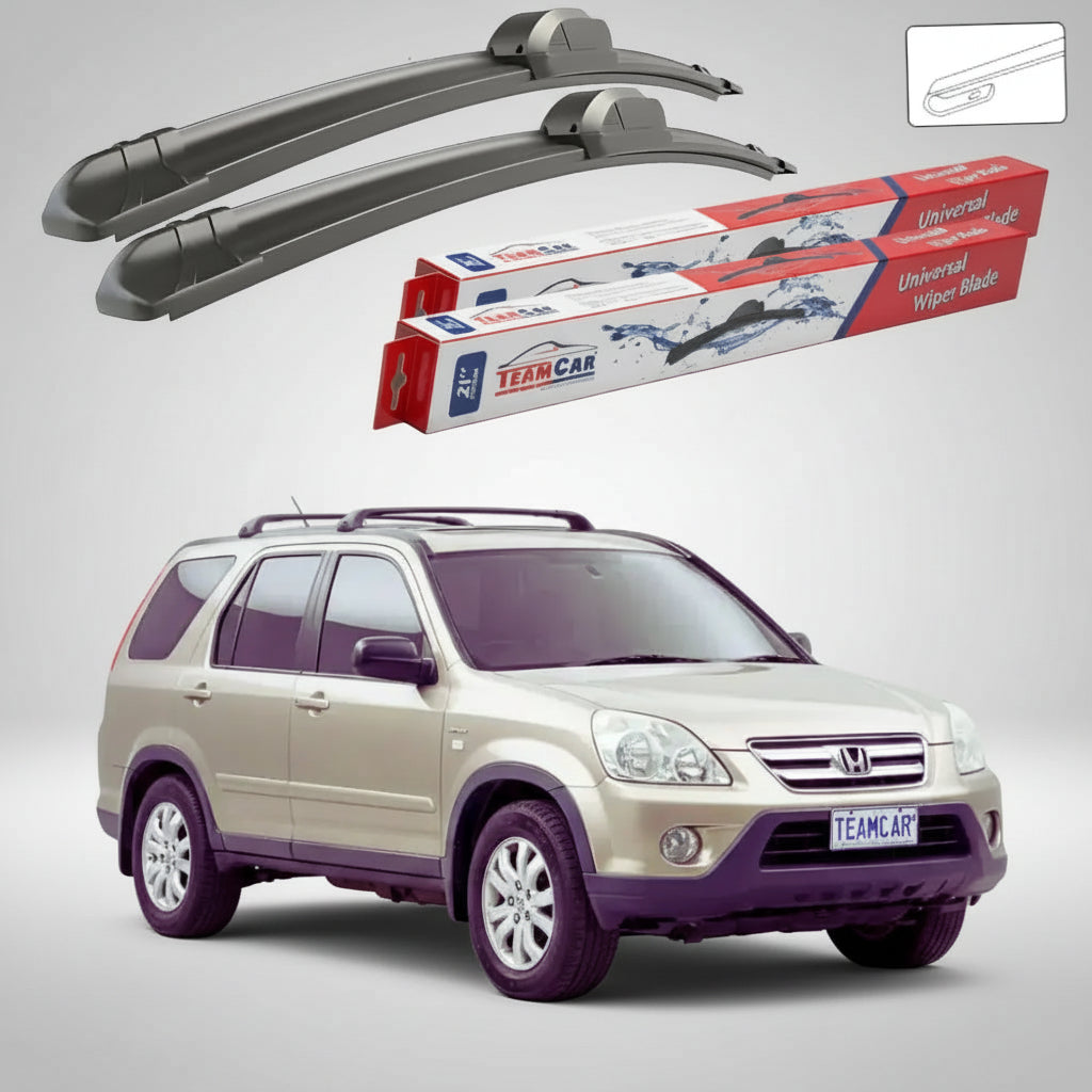 Ștergătoare Honda CR-V II Facelift RD8/RD9 SUV 2005-2006 | Set Față Flat – TeamCar®