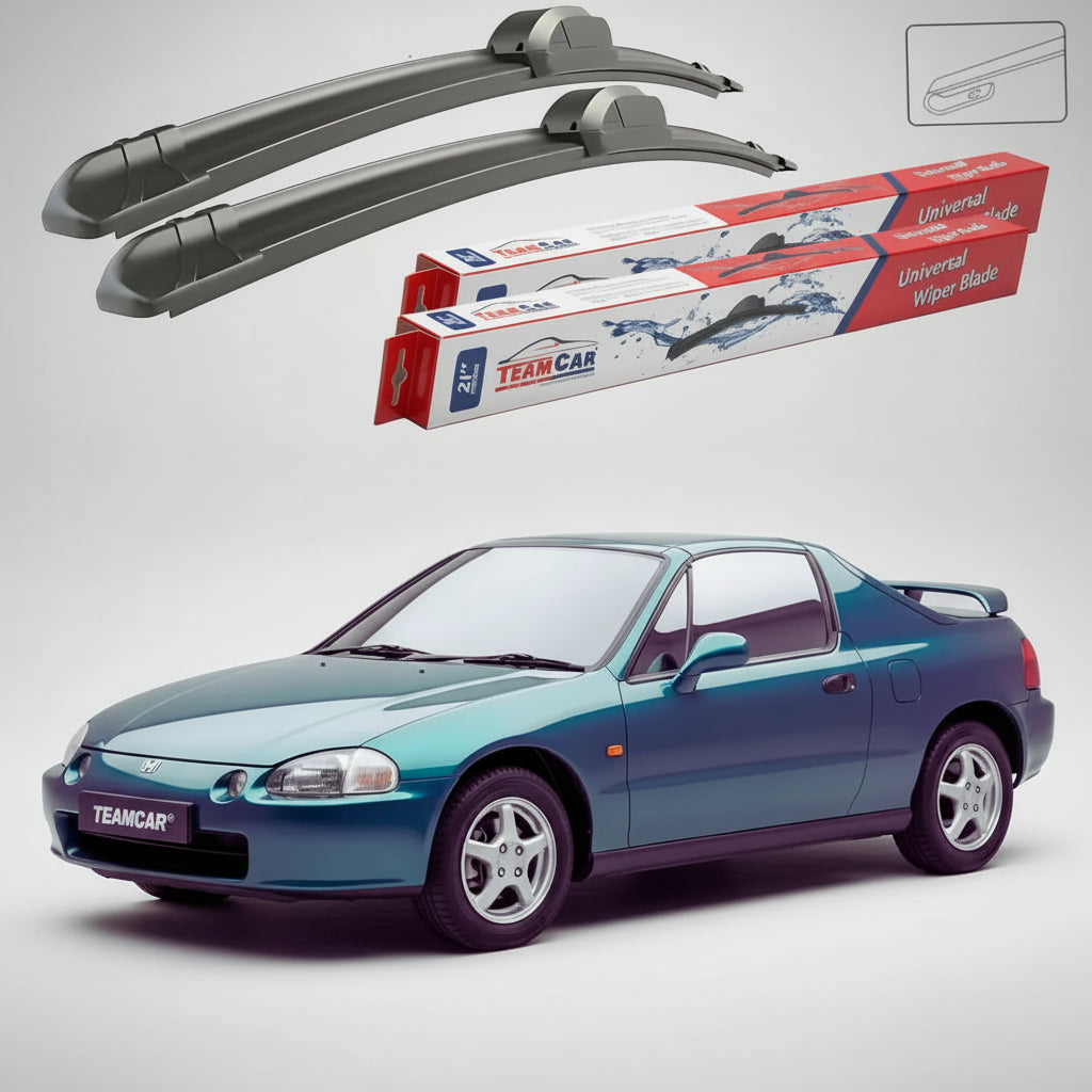Ștergătoare Honda CRX Gen III Del Sol EG/EH 1992-1998 | Set Față Flat – TeamCar®