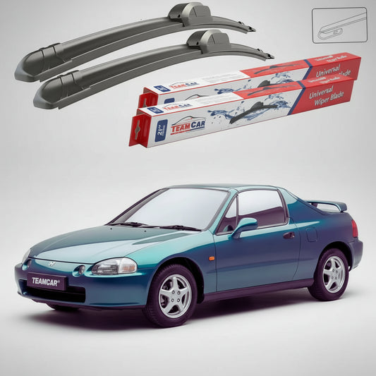 Ștergătoare Honda CRX Gen III Del Sol EG/EH 1992-1998 | Set Față Flat – TeamCar®