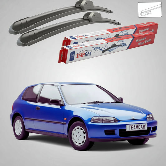 Ștergătoare Honda Civic Gen V (EG/EH) Hatchback 3U 1991-1995 | Set Față Flat – TeamCar®