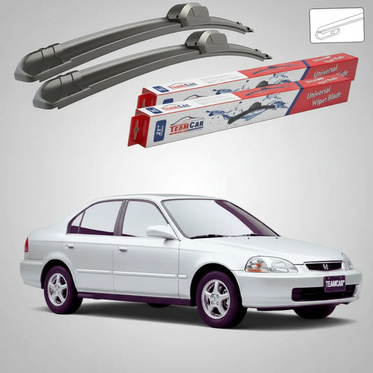 Ștergătoare Honda Civic Gen VI (EJ/EK) Sedan 4U 1995-2001 | Set Față Flat – TeamCar®
